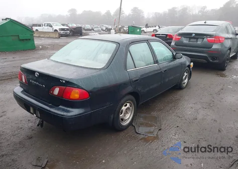 1999 Toyota Corolla Ve z USA, uszkodzony, nr VIN 2T1BR12E3XC128052